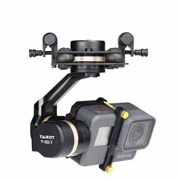 Tarot 3D-V Metal 3-akset PTZ Gimbal til Gopro Hero 5 Kamera Stablizer TL3T05 til FPV System Action Sport Kamera