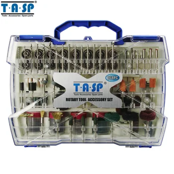 TASP 268PC Roterende Værktøj Bit Sæt Mini Drill Tilbehør Slibende Værktøjer Kit til Slibning Slibning Udskæring Polering, Boring, Skæring