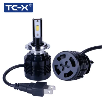 TC-X LED 7200LM Bil Forlygter H1 H7 LED H11/H8/H9 H4/9003 9005/HB3 9006/HB4-880/H27 6000K bilforlygte Tåge Lys Udskiftning