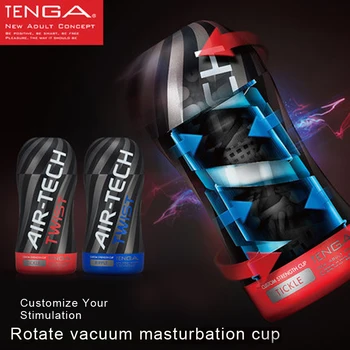 TENGA AIR-TECH TWIST Mandlige Masturbator Cup, Realistisk Vagina Anal Pocket Pussy Masturbator Sex produkter, Voksen Sex legetøj til mænd