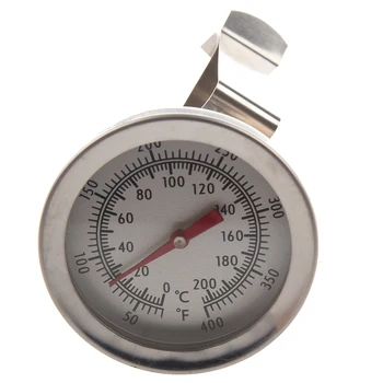 Termometeret måler rustfrit stål til madlavning fødevarer 200 Celsius