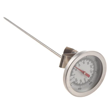 Termometeret måler rustfrit stål til madlavning fødevarer 200 Celsius