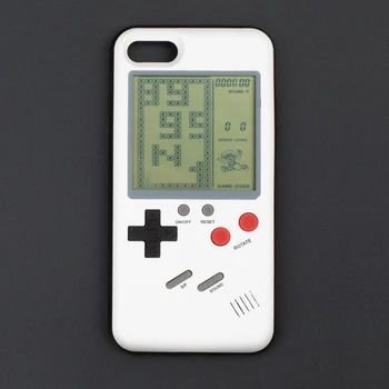 Tetris Telefon Cases til iPhone 6 6s 7 8 Plus Spille Blokus spillekonsol Dækker Beskyttelse Gave Bløde Silcone Monteret Dækning