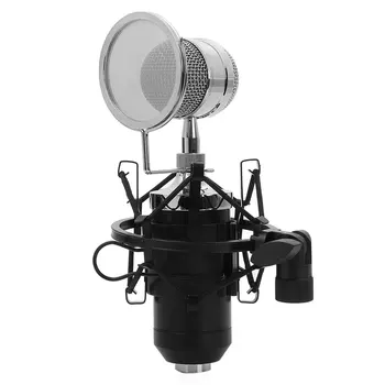 TGETH BM-8000 Sound Studio Optagelse Kondensator Kabel Mikrofon Med 3,5 mm Stik Stand Holder Pop-Filter For KTV Karaoke