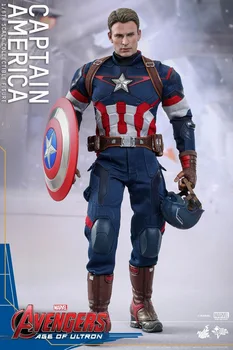 The Avengers 2, Captain America 1/6 Fælles løsøre PVC-Action Figur Model Collectible Toy 32cm HRFG448