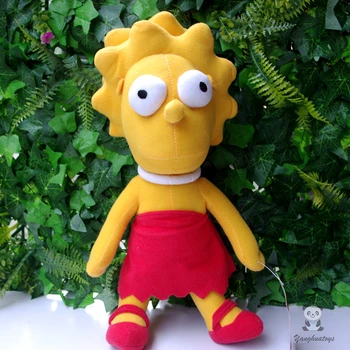 The Simpsons Lisa bløde dukke legetøj til børn dukker 34CM ét stykke