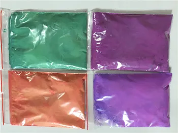 Thermochromic Pigment Termisk Farve Ændre Temperatur, Pulver, Støv Nail Art Dekorationer Gradient Pulvere 20G/taske