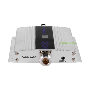 TianLuan Mini-W-CDMA 2100Mhz Mobiltelefon Signal Booster WCDMA 3G Signal Forstærker Forstærker + Pisk / Yagi Antenne med 10m Kabel
