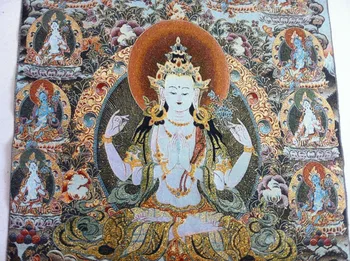 Tibet Nepal tara buddha Kuan statue Guan Yin thangka fred rigdom