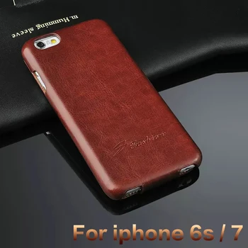 Til iphone 5 5s se sag Luksus Flip Vertical Mode Læder taske til iPhone 7 6 6S Op til Ned Tilfælde Dække for iphone7 6s 4 4s
