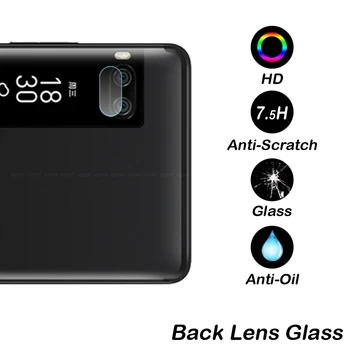 Tilbage Kameraets Objektiv, Gennemsigtig Klart, Hærdet Glas For MeiZu Pro 7 / Pro7 Plus Protector Beskyttende Film