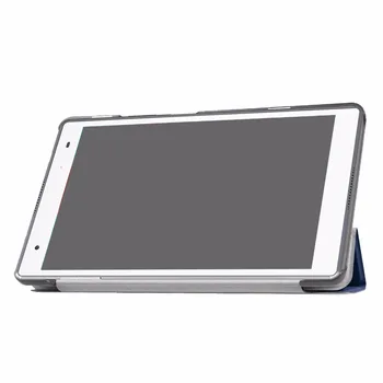 Tilfældet for Lenovo-Fanen 4 8 TB-8504F/8504N Dække Slank Folde Flip Stå PU Læder taske til Lenovo Tab4 Fanen 4 8.0 tommer Tablet+Gaver