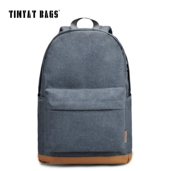 TINYAT Mænds 15 tommer laptop backpack-computer mandlige skole rygsække, rygsække fritid for teenage mochila Escolar Grå Taske 1101