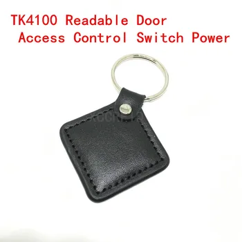 TK4100 Chip (High - Grade Læder )125KHZ RFID Nærhed ID Token Håndsender Nøgleringe til adgangskontrol Kontakten Power