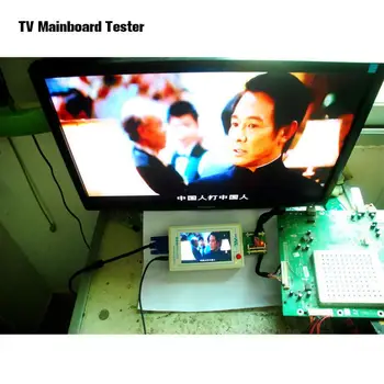 TKDMR Nye TV160 Full HD LVDS Vende VGA (LED/LCD-TV Bundkort Tester Værktøjer Converter (Display Version)Med Fem Adapter Plade