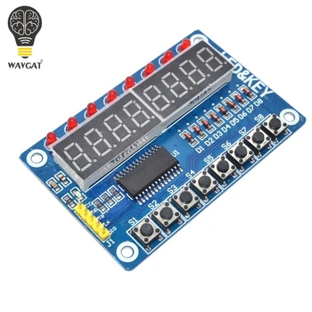 TM1638 Modul Tast Display Til AVR Arduino Nye 8-Bit Digital LED-Rør, 8-Bit WAVGAT
