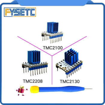 TMC2100 V1.3 TMC2130 TMC2208 V1.0 stepmotor StepStick Slå Driver Tavs Fremragende Stabilitet, Beskyttelse af 3d-Printer Dele