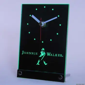Tnc0102 Johnnie Walker Whiskey, Vin Bar, Bord, Skrivebord 3D LED-Ur