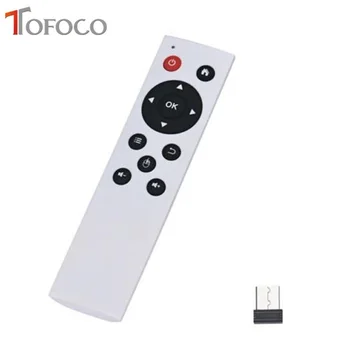 TOFOCO 2,4 G RF-Trådløs Fjernbetjening Smart Control Universal Fjernbetjening til TV Controller til Smart TV Til Android Windows