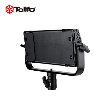 Tolifo GK-30B Bi-farve Temperatur 2,4 G Wirelesss Fjernbetjening LED-Kamera Lys med Barndoors og U Åg Mount til DSLR
