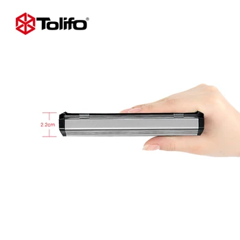 Tolifo PT-15B II Ultra Tynd, Let Vægt 2,4 G Wirelesss Fjernbetjening Bi-color LED Kamera Lys med Barndoors til DSLR