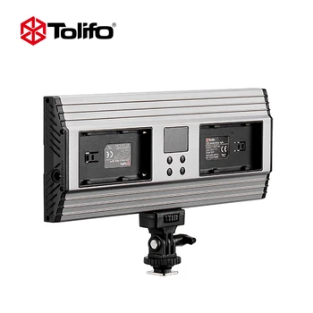 Tolifo Pt-30B 30 Ws Bicolor LED Video Lys Bærbare Panel med LED-Display og Hotshoe Monteret Kamera eller Videokamera og DSLR