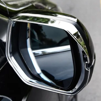 Tonlinker Dække Klistermærker til Honda CRV 2017-18 Bil Styling 2 STK ABS bakspejlet Regn øjenbryn dekoration dækning af klistermærker