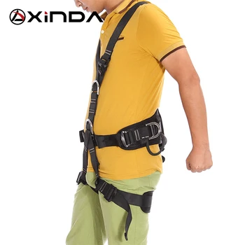Top Kvalitet XINDA professionel Bjergigning højtliggende Full Body Sikkerhedssele Seler Anti Falde Beskyttelsesudstyr