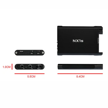 Topping NX1s Hi-Res Digitale HiFi-Bærbar Hovedtelefon-Forstærker