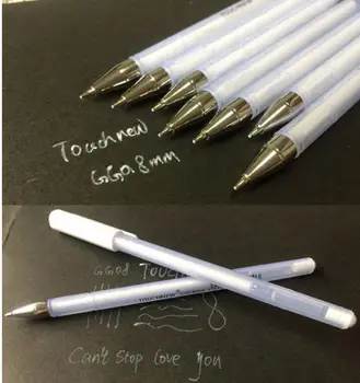 Touchnew Fremhæve Pen Hvid Blæk Blender Markør 0,8 mm Micro Pigment Grafisk Kunst Penne Tegne Anime Tegning Forsyninger Markører