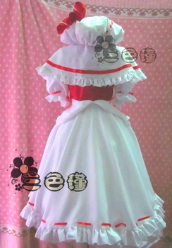 Touhou Project Remilia Scarlet nye cosplay kostume