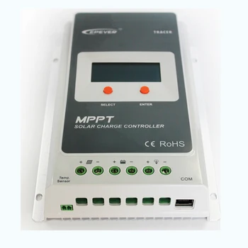 Tracer 2210A MPPT Solar laderegulator 20A 12V 24V Auto Skifte LCD-Solar Panel Batteri Regulator laderegulator Antal 520W
