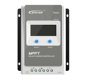 Tracer 4210AN EPsloar 40A MPPT Solar laderegulator 12V 24V LCD-Diaplay EPEVER Regulator med MT50 Meter