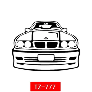 Tre Ratels TZ-777 12*16.2 cm 1-5 stykker bil klistermærke til bmw e34 auto mærkat bil klistermærker aftagelig