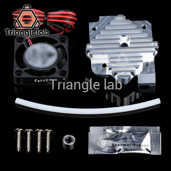 Trianglelab 3d-printer dele 1.75/3mm aluminium, Titan Aero ekstruder Upgrade Kit 12V/24V fan Gratis fragt reprap mk8 i3