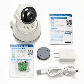 TRINIDAD WOLF HD 720P-Mini IP-Kamera CCTV Indendørs, Trådløse Wifi P2P Sikkerhed Overvågning Kamera IR Night Vision babyalarm