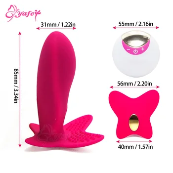 Trådløs Fjernbetjening Butterfly Vibrerende Trusser Dildo G spot Vibrator klitoris Vibrerende æg Sex legetøj til Kvinder, Par