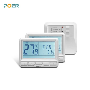 Trådløse Boiler Room Controller hjem Varme Digital wifi Termostat ugentlige Programmerbar 2 termostater termoregulator