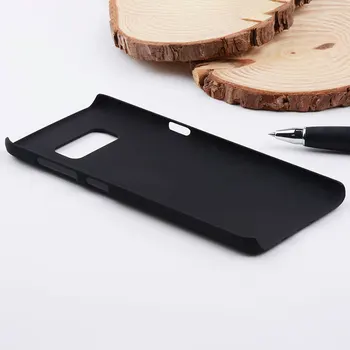 Træ coque til Samsung Galaxy S8 Plus tilfælde Vintage-Stil PU læder med PC hårdt bagcover telefoon hoesjes capa fonden