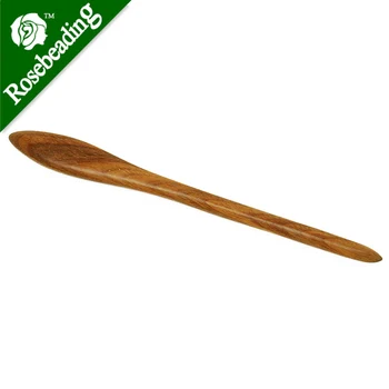 Træ-hår stick,træ-sjal pin-kode,udskåret hår pin,hår spisepinde i palisander-100427-2