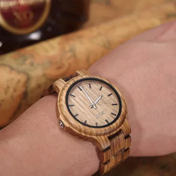 Træ Watch Mænd Custom-made gave Træ-håndlavede ure til mænd | Særlige 2018 Håndlavet træ-se relogio masculino