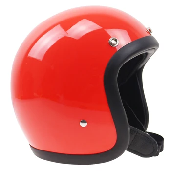 TT CO stil motorcykel hjelm Ikke mere svamp hoved lette vægt og komfortable Glasfiber skallen hånd gjort open face hjelm