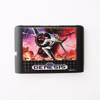 Twin Hawk 16 bit SEGA MD Game Card Til Sega Mega Drive Til Genesis