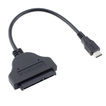 Type C USB-3.1 USB-C-Type-C han til SATA 22 Pin-kode 2.5