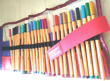 Tyskland STABILO 88 fineliner pen fiber pen 0.4 mm fin skitse pen farvet gel pen kunst maleri gardin sæt paperlaria escolar