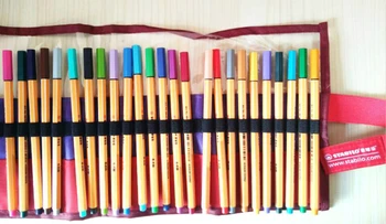 Tyskland STABILO 88 fineliner pen fiber pen 0.4 mm fin skitse pen farvet gel pen kunst maleri gardin sæt paperlaria escolar