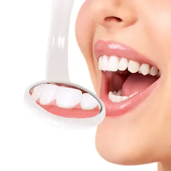 Tænder diagnoseværktøj Dental Oral Health Care Tandblegning Spejl LED Lys Genanvendelige 1 Pc Lyse Holdbar Dental Mouth Skønhed
