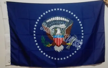 U. S. A. Præsidentens Præsident Sæl Flag hot sælge varer 3X5FT 150X90CM Banner metal messing huller
