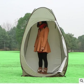 Udendørs camping beach badeværelse auto åbn bærbare husly omklædningsrum omklædningskabine garderobe badning brusebad 1-2 personers telt
