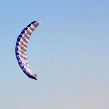 Udendørs Sjov Sport Power Dual Linje Stunt Parafoil Faldskærm Rainbow Sports Stranden Kitesurfing For Begyndere